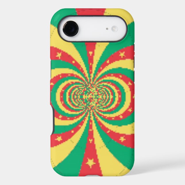 The Spirit of Cameroon | Indomitable Lions Flag  Case-Mate iPhone Case (Back)