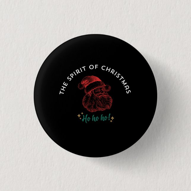 THE SPIRIT OF CHRISTMAS BUTTON (Front)