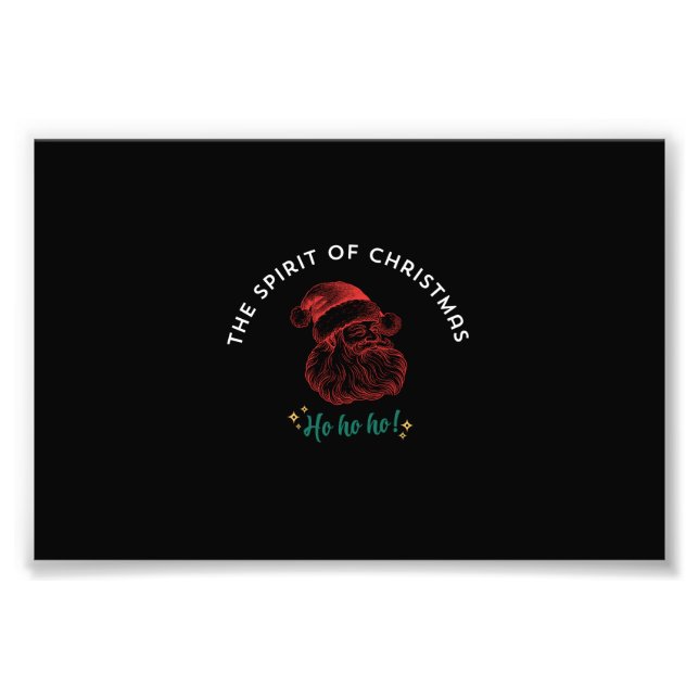 THE SPIRIT OF CHRISTMAS PHOTO PRINT (Front)
