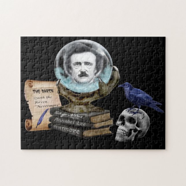 THE SPIRIT OF EDGAR ALLAN POE JIGSAW PUZZLE (Horizontal)