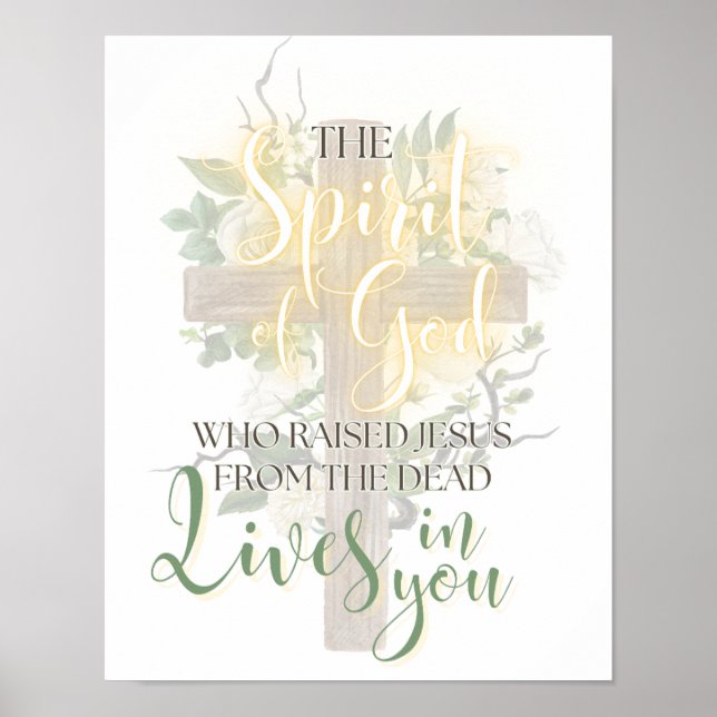 "The Spirit of God" Easter Poster (Front)