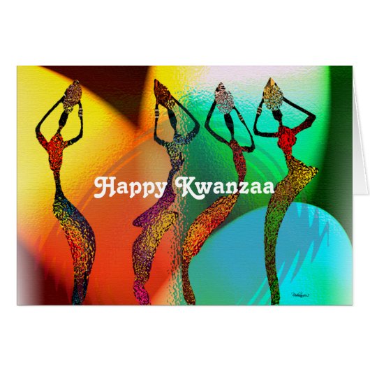 The spirit of Kwanzaa Cards (Front Horizontal)