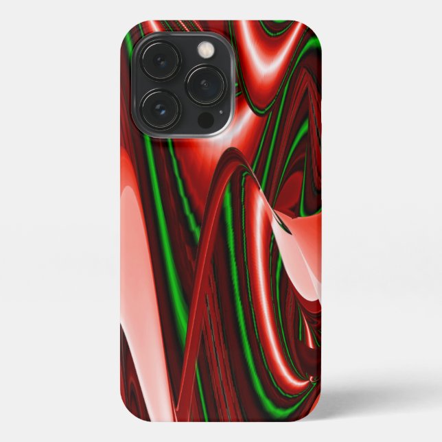 The spirit of Love and Hope Abstract 3D Rainbowart iPhone Case (Back)