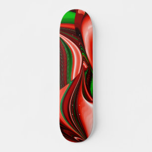 The spirit of Love and Hope Abstract 3D Rainbowart Skateboard