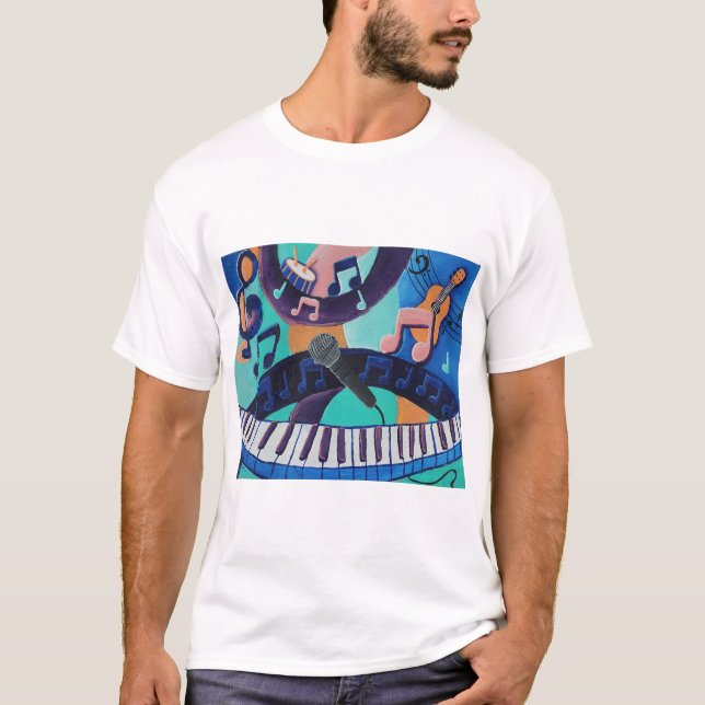 The Spirit of Music - Men's T-Shirt - Adult Large (Front)