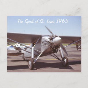 The Spirit of St. Lewis 1965 Postcard