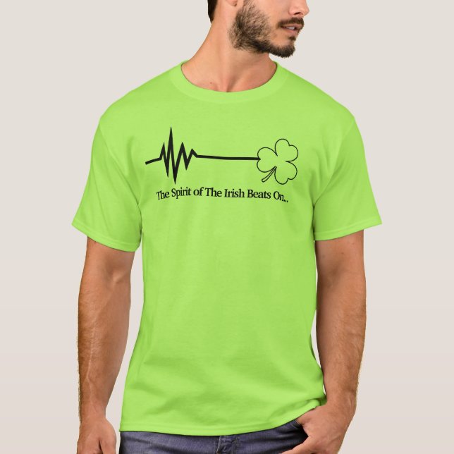 The Spirit of The Irish Beats On T-Shirt (Front)