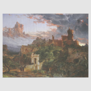 The Spirit of War (Battle at a Medieval Castle) Tissue Paper