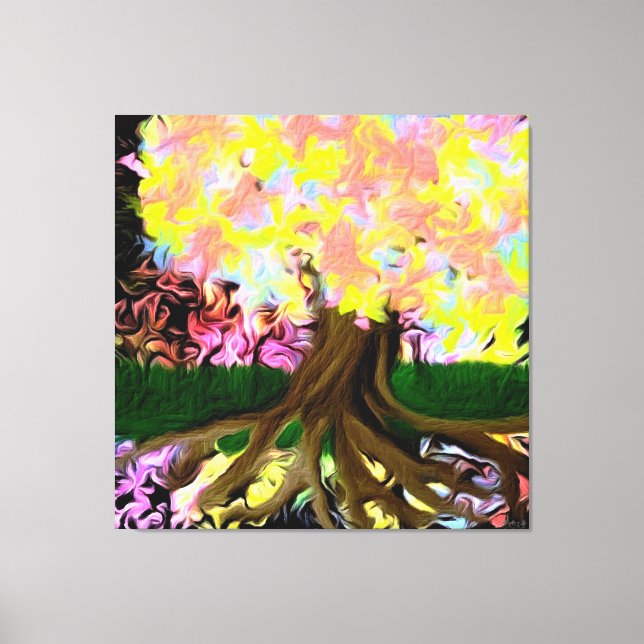 The Spirit Tree Canvas Print (Front)