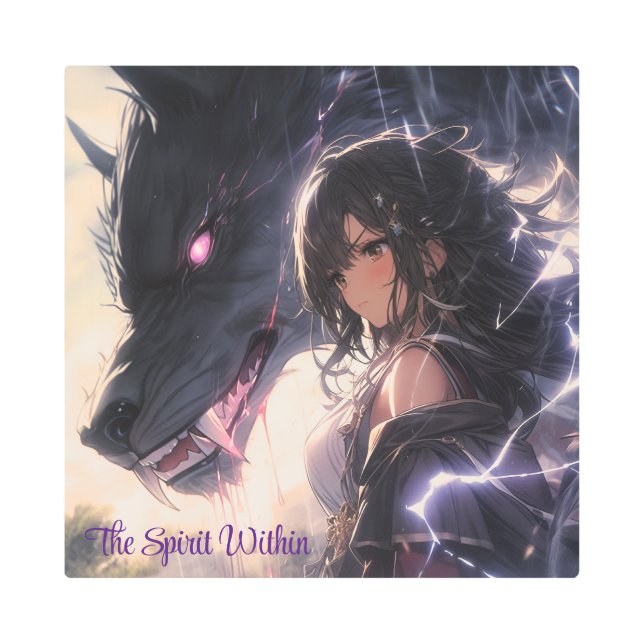The Spirit Within  Metal Print (Front)