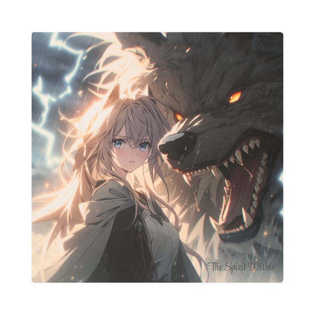 The Spirit Within  Metal Print (Front)