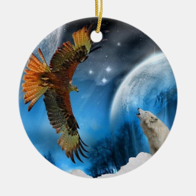 The Spirits are with you Ornament (Front)