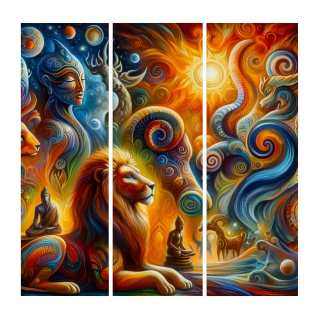 The spiritual art (Front)