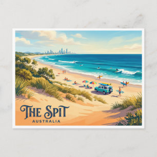 The Spit Gold Coast Australia Postcard