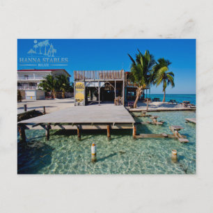 The Split at Caye Caulker, Belize Postcard