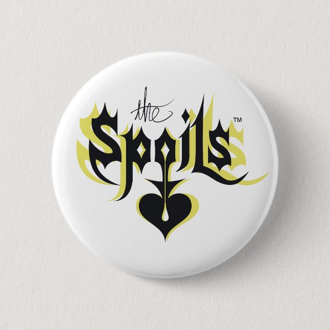 The Spoils Logo Button (Front)