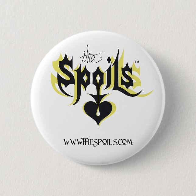 The Spoils Logo Pinback Button (Front)