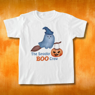 The Spooky Boo Halloween Family Matching Kid’s T-Shirt