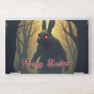 The Spooky Easter Bunny in the Shadowy Forest HP Laptop Skin