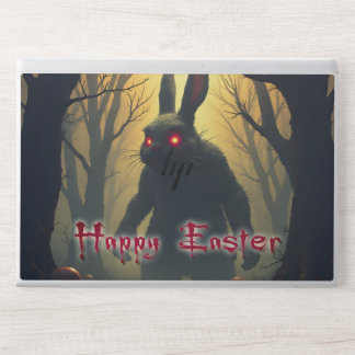 The Spooky Easter Bunny in the Shadowy Forest HP Laptop Skin