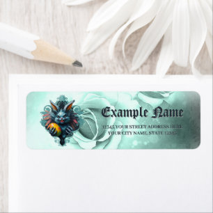 The spooky Easter rabbit,  Label