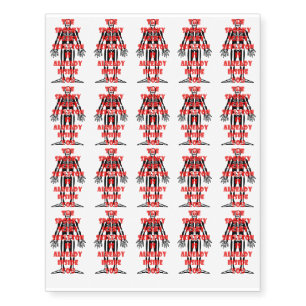 The Spooky Scary Skeleton Is Already Inside You Temporary Tattoos