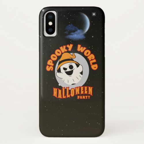 The Spooky World of Halloween  iPhone X Case