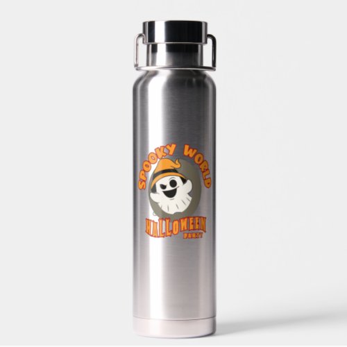 The Spooky World of Halloween  Thor Copper Vacuum Water Bottle