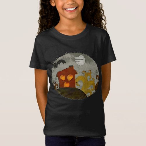 The Spookz Whismical Folk Art KIDS ONLY T_Shirt