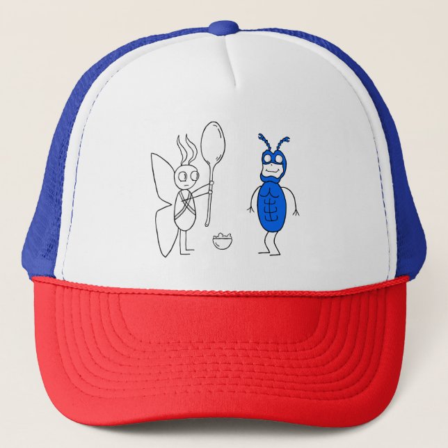 The SPOOOOOOOONNNN Is Too Big Trucker Hat (Front)