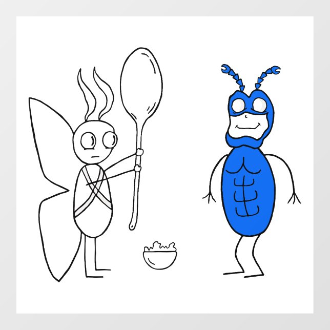 The SPOOOOOOOONNNN Is Too Big Window Cling (Sheet)