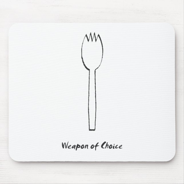 THE SPORK MOUSE PAD (Front)