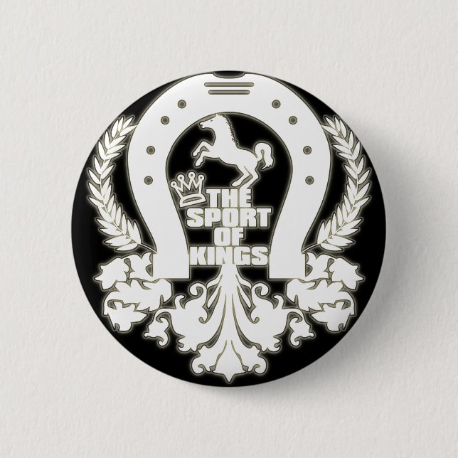 The_Sport_Of_Kings Pinback Button (Front)