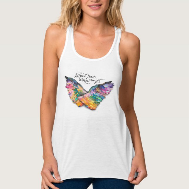 The Spread Your Wings Project - Women's Tank Top (Front)