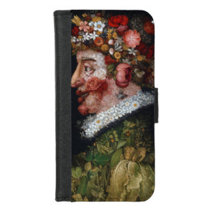 The Spring, Arcimboldo iPhone 8/7 Wallet Case