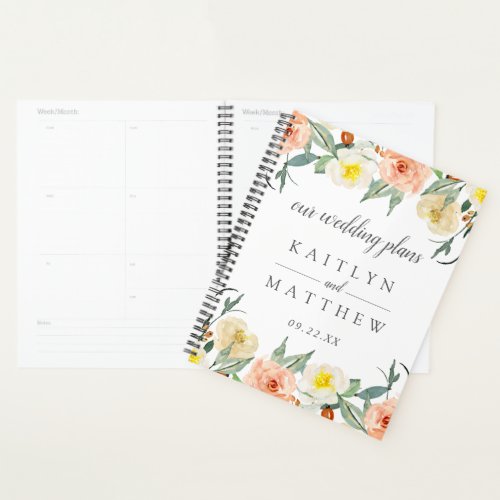 The Spring Blossoms Wedding Collection Planner