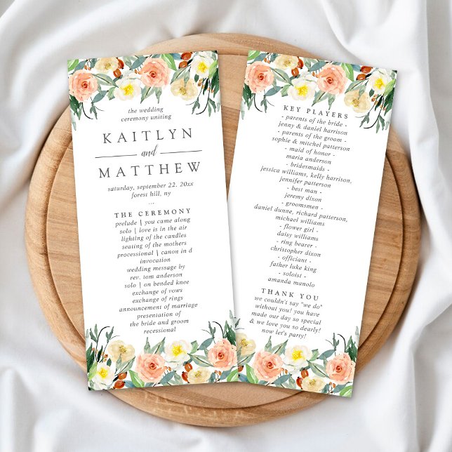The Spring Blossoms Wedding Collection Program (Creator Uploaded)