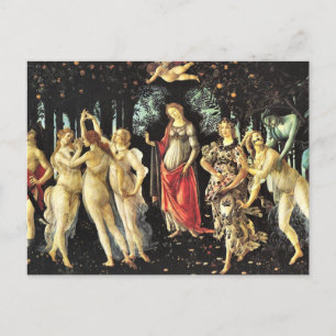 The Spring by Botticelli Postcard