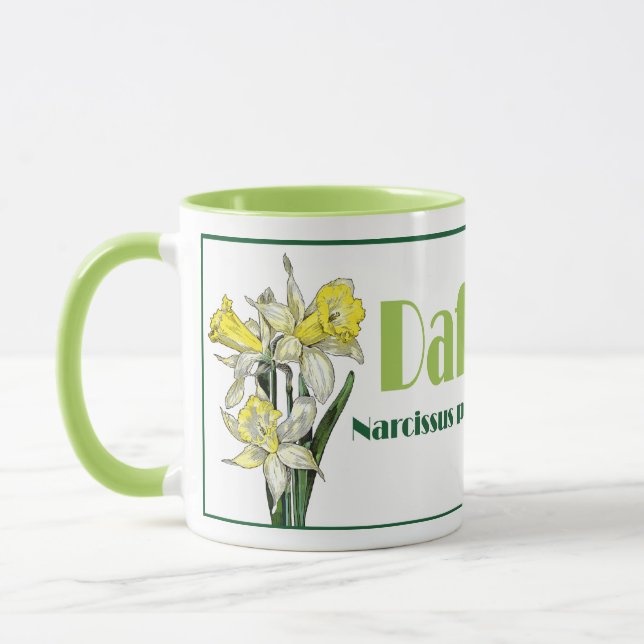 The Spring Daffodil Mug (Left)