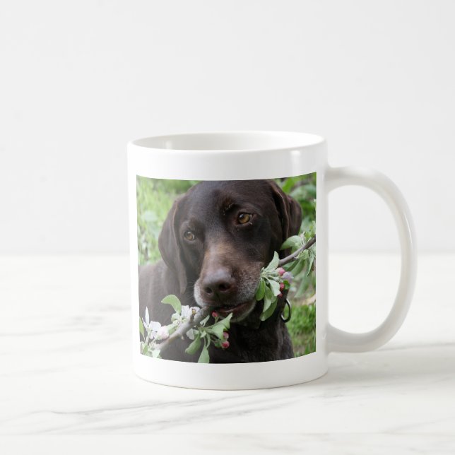 The Spring Pup Coffee Mug (Right)