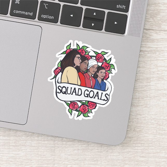 "The Squad " Sticker (Detail)
