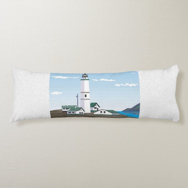The Square Lighthouse - Body Pillow (Front)