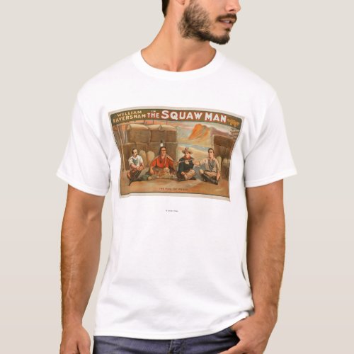 The Squaw Man _ The Pipe of Peace Theatre T_Shirt