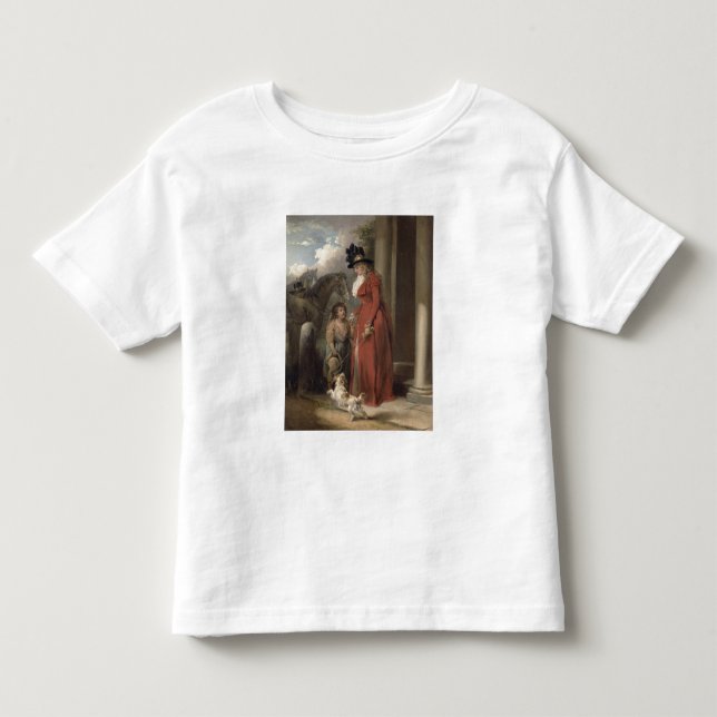 The Squire's Door, c.1790 (oil on canvas) Toddler T-shirt (Front)