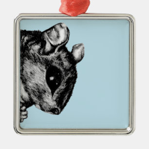 The Squirrel Metal Ornament