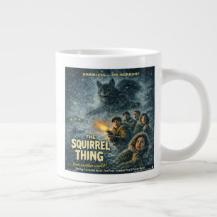 The Squirrel Thing Movie Parody Giant Coffee Mug