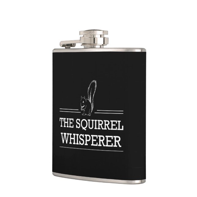The Squirrel Whisperer Flask (Left)