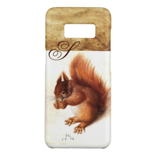 THE SQUIRREL WITH NUTS MONOGRAM Case_Mate SAMSUNG GALAXY S8 CASE