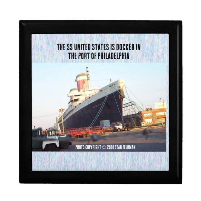 The SS United States    Gift Box (Front)