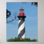 The St. Augustine Lighthouse Poster at Zazzle